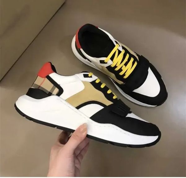 casual shoes designer suede stitching sneakers retro mesh breathable trainers men leather sneaker white black round toe
casual shoes designer suede stitching sneakers retro mesh breathable trainers men leather sneaker white black round toe