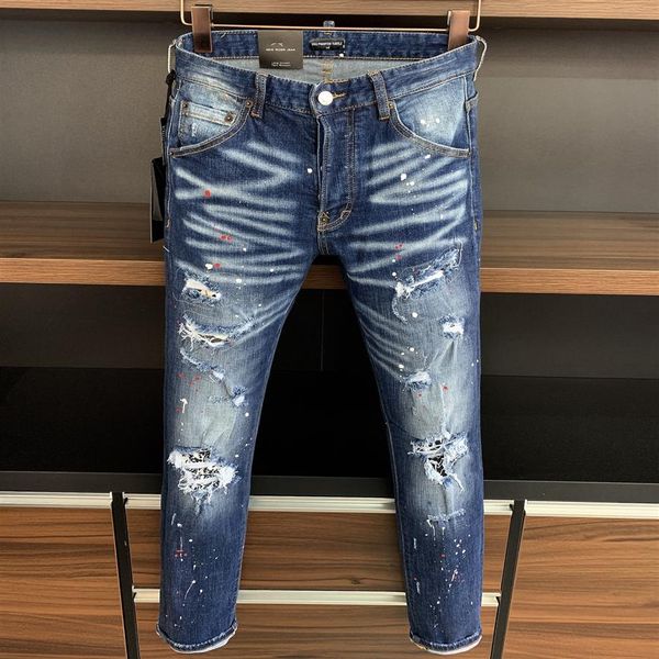 dsq phantom turtle men's jeans classic fashion man jeans hip hop rock moto mens casual design ripped jeans distressed skinny 275g, Blue
dsq phantom turtle men's jeans classic fashion man jeans hip hop rock moto mens casual design ripped jeans distressed skinny 275g, Blue