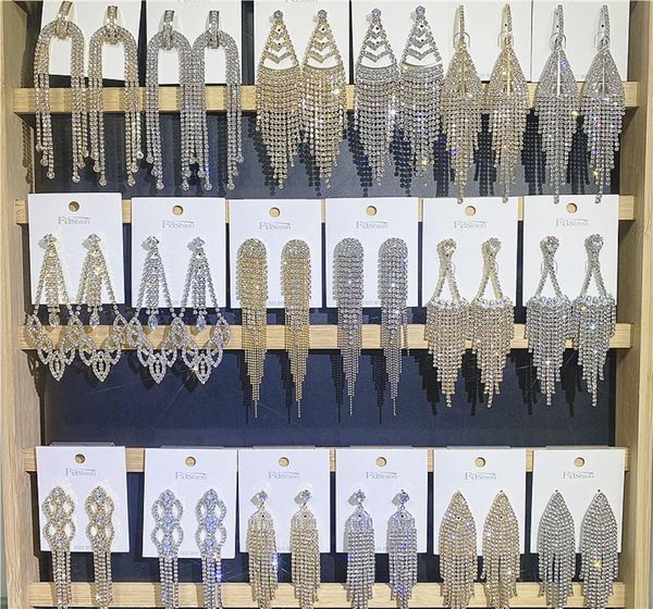 long tassel earrings full crystal rhinestone claw chain diamond 925 silver pin earrings fashion shine boutique wholes jewelry 5889411
long tassel earrings full crystal rhinestone claw chain diamond 925 silver pin earrings fashion shine boutique wholes jewelry 5889411