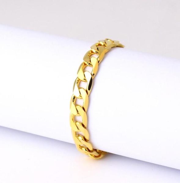 link bracelets 10mm12mm solid curb meb bracelet 18k yellow gold filled classic fashion men039s wrist chain jewelry 22cm long3936750, Black
link bracelets 10mm12mm solid curb meb bracelet 18k yellow gold filled classic fashion men039s wrist chain jewelry 22cm long3936750, Black