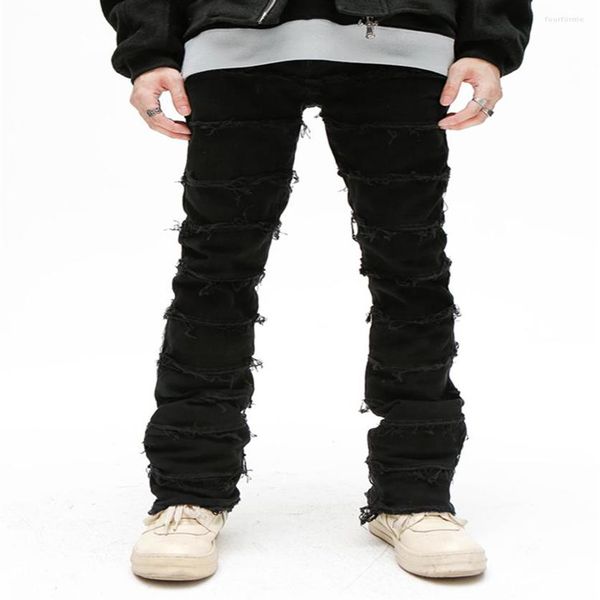men's jeans liu su slimming men fashion hip -hop street clothing slow travel pants designer232l, Blue
men's jeans liu su slimming men fashion hip -hop street clothing slow travel pants designer232l, Blue