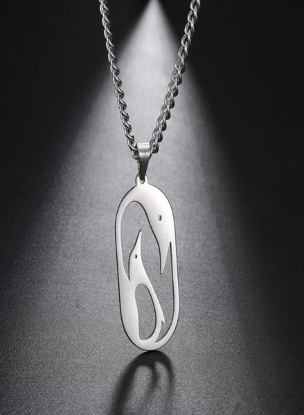 pendant necklaces cazador animal penguin necklace hollow design stainless steel for women gift jewelry2562647, Silver
pendant necklaces cazador animal penguin necklace hollow design stainless steel for women gift jewelry2562647, Silver