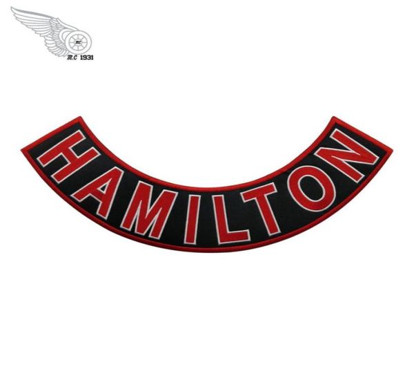 red devils hamilton rocker embroidery patches iron on clothing for rider jacket vest custom design73543784450317, Black
red devils hamilton rocker embroidery patches iron on clothing for rider jacket vest custom design73543784450317, Black