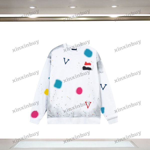 xinxinbuy men women designer sweatshirt hoodie paris tie dye letter graffiti sweater gray blue black white s-3xl, Black;brown
xinxinbuy men women designer sweatshirt hoodie paris tie dye letter graffiti sweater gray blue black white s-3xl, Black;brown
