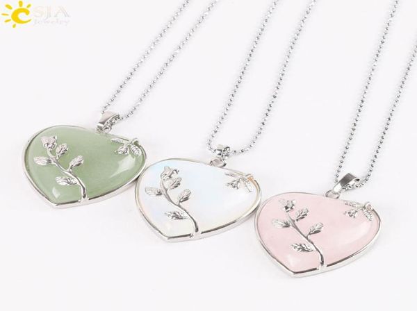 csja bohemian style women jewellery love heart gem stone necklaces 5 colors natural stone charms pendant fashion collection jewelr4040251, Silver
csja bohemian style women jewellery love heart gem stone necklaces 5 colors natural stone charms pendant fashion collection jewelr4040251, Silver