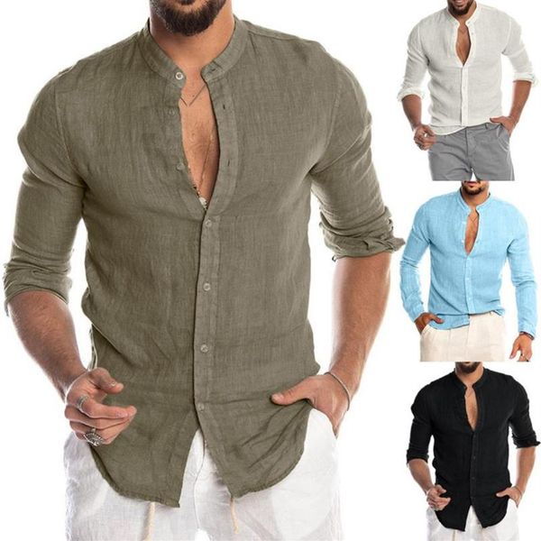 men's casual shirts blouse cotton linen shirt loose short sleeve tee spring autumn summer handsome men2291, White;black
men's casual shirts blouse cotton linen shirt loose short sleeve tee spring autumn summer handsome men2291, White;black