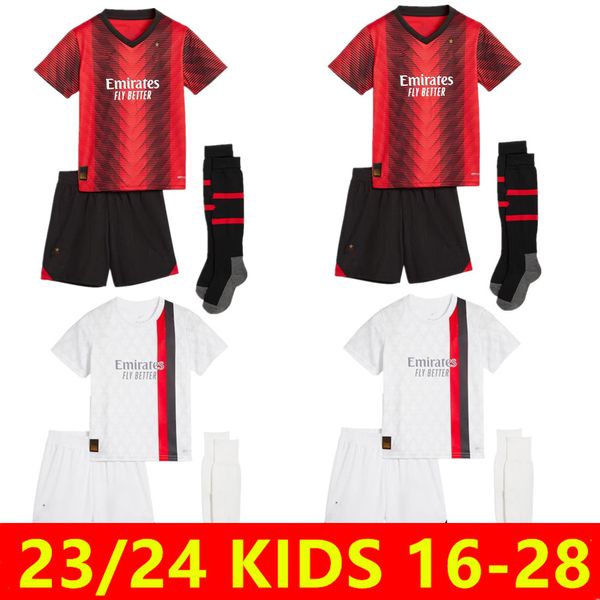 kids 2023 2024 football kits tracksuits giroud ibrahimovic kessie ac soccer jerseys tonali rebic theo brahim r.leao florenzi milans uniform, Black
kids 2023 2024 football kits tracksuits giroud ibrahimovic kessie ac soccer jerseys tonali rebic theo brahim r.leao florenzi milans uniform, Black