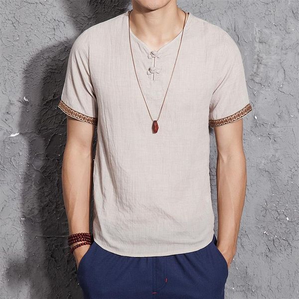 whole-summer fashion mens casual linen shirts short sleeve v neck white basic blouse chinese style thin men plus size -5240k, White;black
whole-summer fashion mens casual linen shirts short sleeve v neck white basic blouse chinese style thin men plus size -5240k, White;black