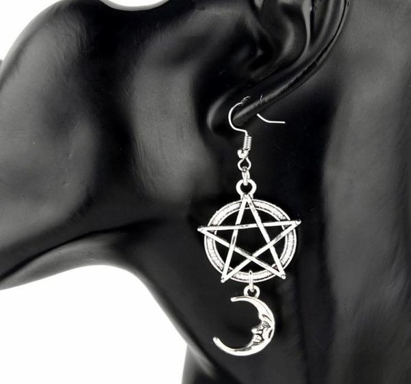 2020 new fashion vintage pentagram moon dangle earrings handmade statement earrings women earrings4782286, Golden
2020 new fashion vintage pentagram moon dangle earrings handmade statement earrings women earrings4782286, Golden