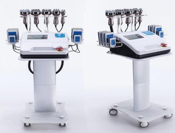 6 in 1 40k ultrasonic liposuction cavitation slimming machine tripolar sixpolar bipolar vacuum rf machine dhl1644808, Black
6 in 1 40k ultrasonic liposuction cavitation slimming machine tripolar sixpolar bipolar vacuum rf machine dhl1644808, Black