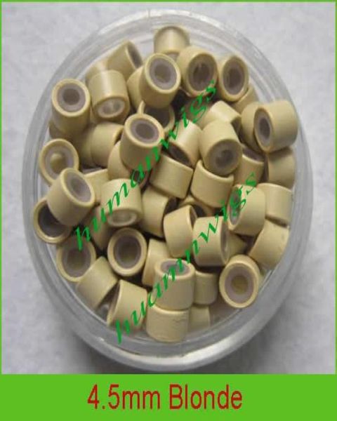 45mm silicone micro ring links for hair extensionshair extension toolsblonde5000pcs mix color5924925, Black
45mm silicone micro ring links for hair extensionshair extension toolsblonde5000pcs mix color5924925, Black
