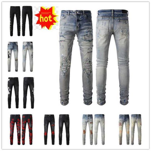man 2023 new arrivals pants amirly mens luxury clothing designer denim jeans holes trousers jean coolguy biker l3wz, Blue
man 2023 new arrivals pants amirly mens luxury clothing designer denim jeans holes trousers jean coolguy biker l3wz, Blue