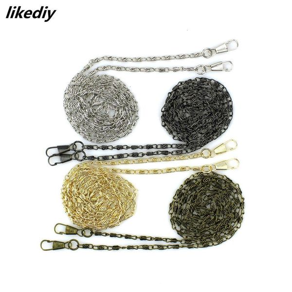 bag parts accessories 20 pcslot antique bronzegoldensilvergun black about 120 cm long metal chain for purses diy accessory 4 colors 230810
bag parts accessories 20 pcslot antique bronzegoldensilvergun black about 120 cm long metal chain for purses diy accessory 4 colors 230810