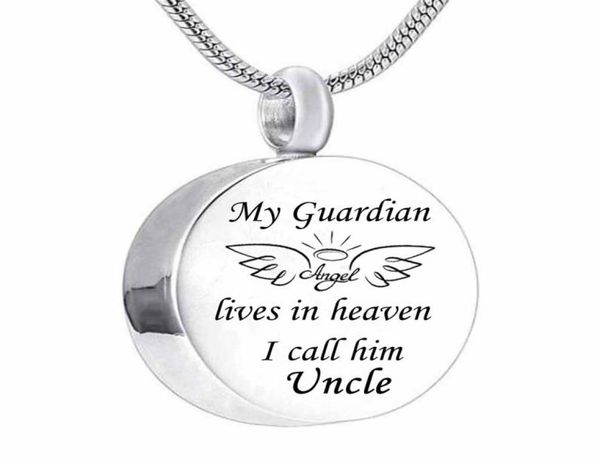 cremation memorial wing jewelry my guardian angel cremation urn ashes memorial stainless steel round pendant necklace4153593, Silver
cremation memorial wing jewelry my guardian angel cremation urn ashes memorial stainless steel round pendant necklace4153593, Silver