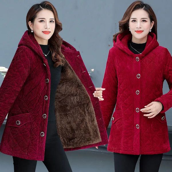 men's hoodies sweatshirt corduroy jackets autumn winter solid loose outwaer female casual middle aged thicken warm hooded overcoats 230, Black
men's hoodies sweatshirt corduroy jackets autumn winter solid loose outwaer female casual middle aged thicken warm hooded overcoats 230, Black