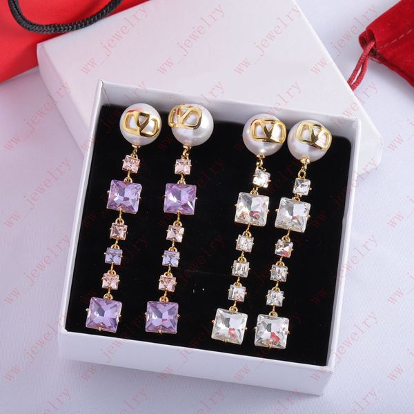 designer fashion high pearl alphabet purple/silver color crystal tassel women's earrings, two colors, dangle & chandelier, christmas, w
designer fashion high pearl alphabet purple/silver color crystal tassel women's earrings, two colors, dangle & chandelier, christmas, w