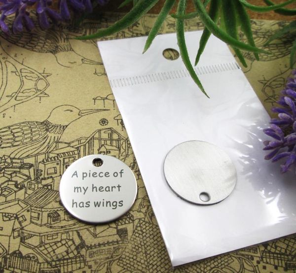 40pcsquota piece of my heart has wingsquotstainless steel charms more style for choosing diy charms pendants for necklace9179087, Bronze;silver
40pcsquota piece of my heart has wingsquotstainless steel charms more style for choosing diy charms pendants for necklace9179087, Bronze;silver