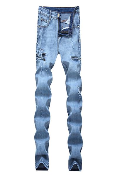 men039s jeans men torn pants cotton fashion boy guy straight feet casual blue damage7106783
men039s jeans men torn pants cotton fashion boy guy straight feet casual blue damage7106783