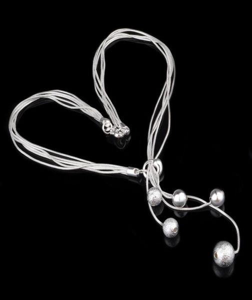 fashion elegant ladies necklace 925 small ball pendant long necklace mulit chain silver plated jewelry loving gift1890591
fashion elegant ladies necklace 925 small ball pendant long necklace mulit chain silver plated jewelry loving gift1890591