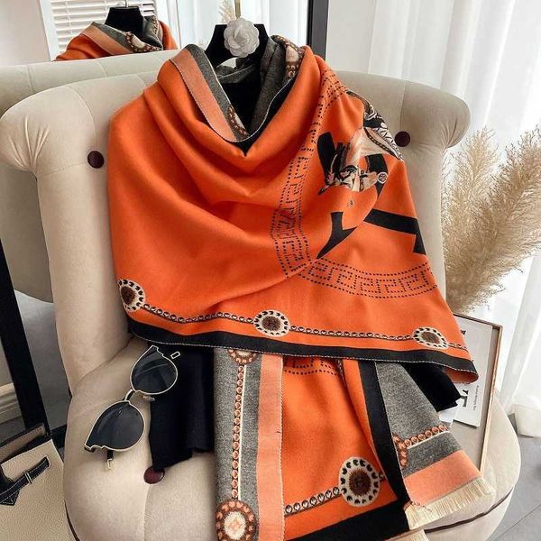 luxury designer h ermes scarf of wool korean thickened imitation cashmere shawl for women in autumn and winter fashionable highend scarf 202, Blue;gray
luxury designer h ermes scarf of wool korean thickened imitation cashmere shawl for women in autumn and winter fashionable highend scarf 202, Blue;gray
