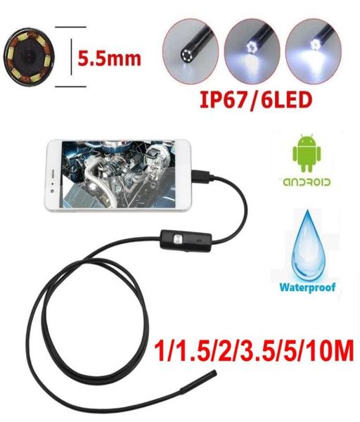 55mm endoscope usb mini camera flexible ip67 waterproof micro usb inspection borescope camera for android 6 led adjustable7870145
55mm endoscope usb mini camera flexible ip67 waterproof micro usb inspection borescope camera for android 6 led adjustable7870145