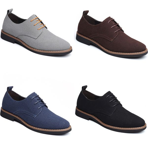 2023 low heel matte leather business shoes men black brown grey anti-suede mens sneakers casual
2023 low heel matte leather business shoes men black brown grey anti-suede mens sneakers casual