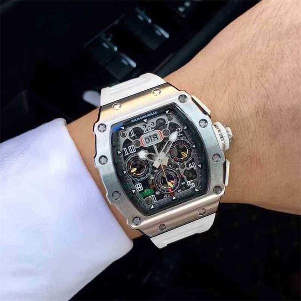 fully luxury rm11-03 mens milles mechanical watchs richa automatic movement sapphire mirror rubber watchsband swiss wristwatchses fv3e, Slivery;black
fully luxury rm11-03 mens milles mechanical watchs richa automatic movement sapphire mirror rubber watchsband swiss wristwatchses fv3e, Slivery;black