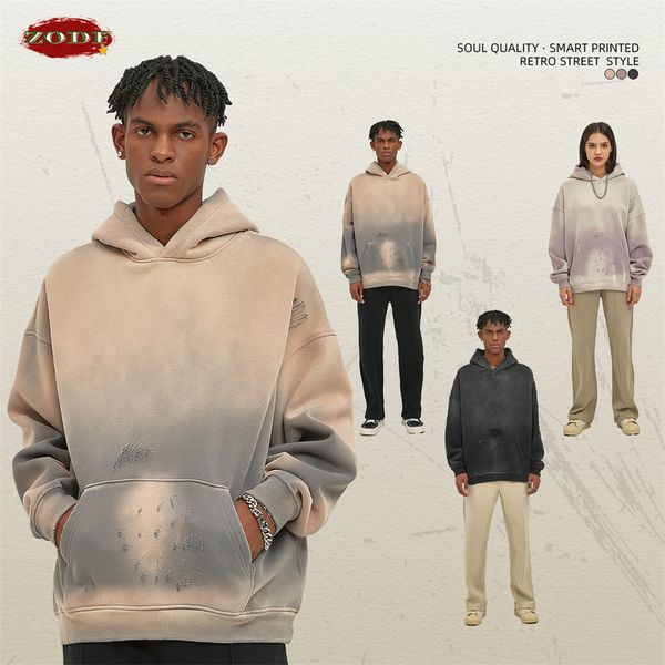 mens hoodies sweatshirts zodf winter men monkey washed loose 360gsm ripped warm fleece pullovers hooded sweatshirt hy0672 230810, Black
mens hoodies sweatshirts zodf winter men monkey washed loose 360gsm ripped warm fleece pullovers hooded sweatshirt hy0672 230810, Black