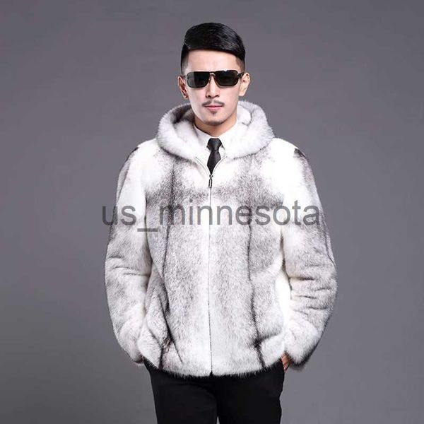 men's jackets men's fur mink coat hooded slimfit zipper short casual jacket plus size j230811, Black;brown
men's jackets men's fur mink coat hooded slimfit zipper short casual jacket plus size j230811, Black;brown