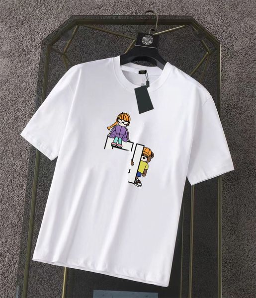 designer famous mens t shirt letter print round neck short sleeve black white fashion men women tees#42, White;black
designer famous mens t shirt letter print round neck short sleeve black white fashion men women tees#42, White;black