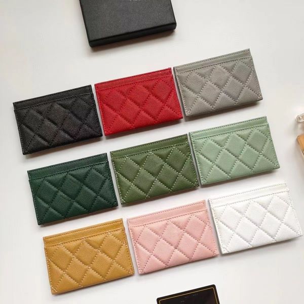 luxury designer caviar card holder genuine leather mini purse man woman classic letter design credit cards wallet bag travel documents passp, Brown;gray
luxury designer caviar card holder genuine leather mini purse man woman classic letter design credit cards wallet bag travel documents passp, Brown;gray