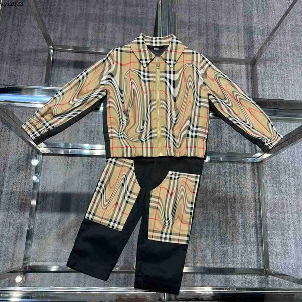 kids designer clothes child jacket sets size 100-160 cm 2pcs long sleeved lapel jacket and patchwork pants aug09, White
kids designer clothes child jacket sets size 100-160 cm 2pcs long sleeved lapel jacket and patchwork pants aug09, White
