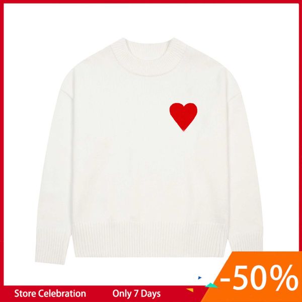 sweater love heart for man woman designer sweaters lovers knit crew collar womens fashion letter oversized pullover long sleeve clothes pull, White;black
sweater love heart for man woman designer sweaters lovers knit crew collar womens fashion letter oversized pullover long sleeve clothes pull, White;black