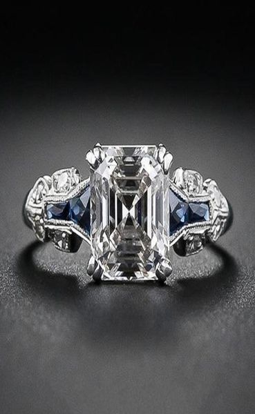 geometric square wedding band finger rings simple blue zircon women ring plated silver color elegant charm banquet jewelry anel5586170, Golden;silver
geometric square wedding band finger rings simple blue zircon women ring plated silver color elegant charm banquet jewelry anel5586170, Golden;silver