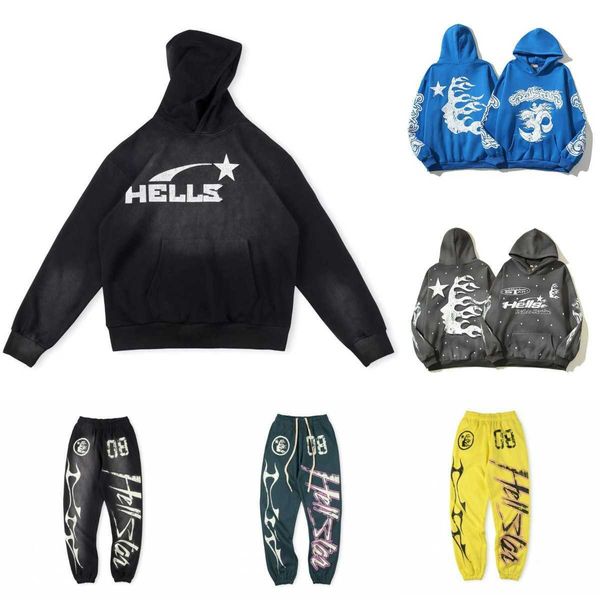 hellstar mens designer hoodie sweatshirts street ins vintage mud print hoodies brushed women's loose long sleeve fashion pullover cloth, Black
hellstar mens designer hoodie sweatshirts street ins vintage mud print hoodies brushed women's loose long sleeve fashion pullover cloth, Black