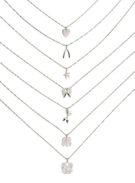 jrl dogeared necklace good luck elephant pendant multilayer necklace combination set noble and delicate choker collarbone chain k7336394, Silver
jrl dogeared necklace good luck elephant pendant multilayer necklace combination set noble and delicate choker collarbone chain k7336394, Silver