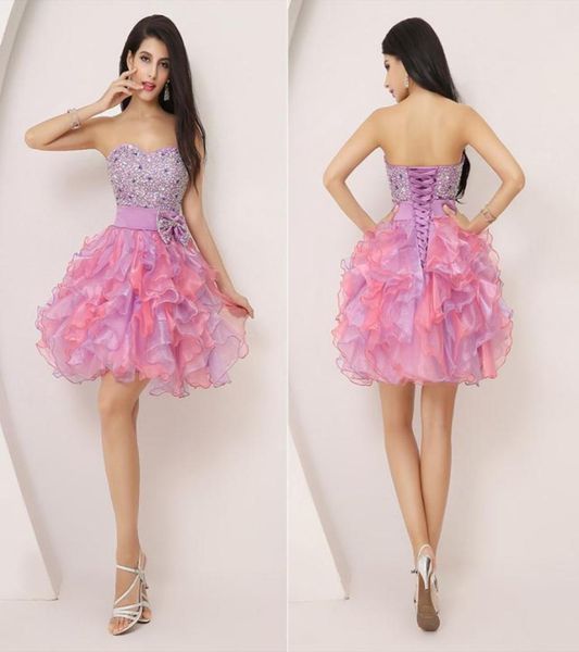 2020 short homecoming dress mint organza sweetheart beading lilac prom party 8th graduation dresses mini skirt a line strapl5567102, Blue;pink
2020 short homecoming dress mint organza sweetheart beading lilac prom party 8th graduation dresses mini skirt a line strapl5567102, Blue;pink