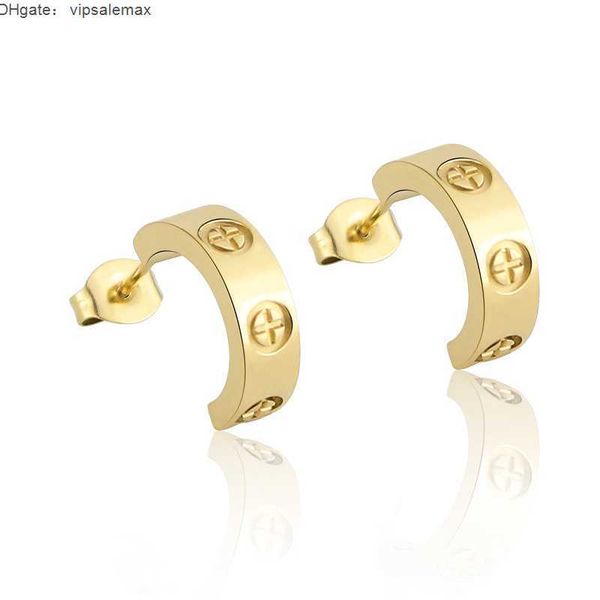 classic luxury jewelry c shape cross screw stud earrings for woman and men titanium steel love earrings couple gifts, Golden
classic luxury jewelry c shape cross screw stud earrings for woman and men titanium steel love earrings couple gifts, Golden
