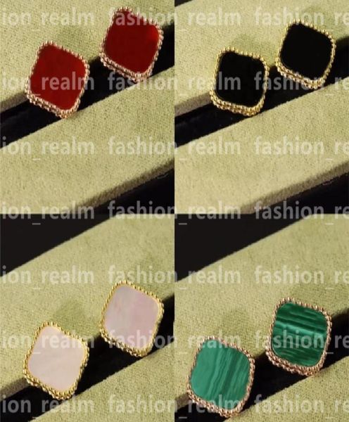 designer clover earring vintage 4four leaf clover charm stud earrings back motherofpearl stainless steel gold studs agate for w7543582, Golden
designer clover earring vintage 4four leaf clover charm stud earrings back motherofpearl stainless steel gold studs agate for w7543582, Golden