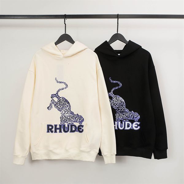 men's hoodies sweatshirts rhude streetwear autumn and winter leopard print hoodie men couple thickening fashion loose casual hip hop ho, Black
men's hoodies sweatshirts rhude streetwear autumn and winter leopard print hoodie men couple thickening fashion loose casual hip hop ho, Black