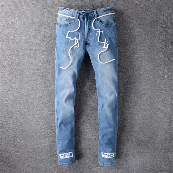 solid classic style jeans fashion straight ofwhite arrival biker blue pants distressed washed diamond zebra stripes trousers w305l
solid classic style jeans fashion straight ofwhite arrival biker blue pants distressed washed diamond zebra stripes trousers w305l