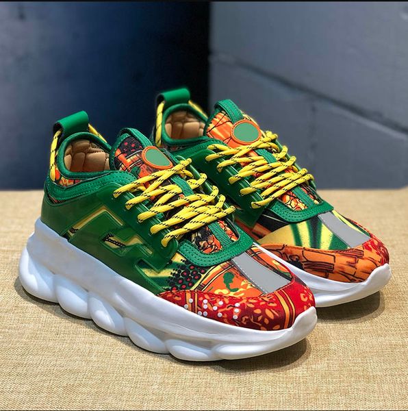 luxury designer casual shoes chain reaction wild jewels chain link trainer running shoes sneakers eur 36-46 c01
luxury designer casual shoes chain reaction wild jewels chain link trainer running shoes sneakers eur 36-46 c01