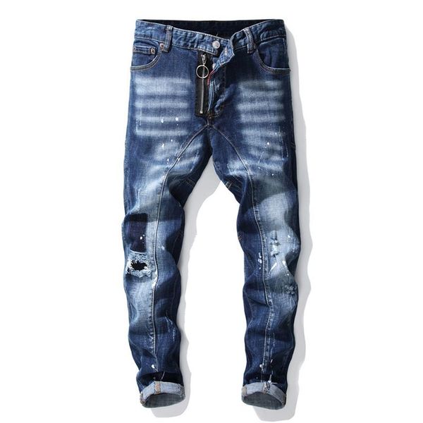 denim jeans men straight skinny large size hole worn out all season casual style fashionable pants301g, Blue
denim jeans men straight skinny large size hole worn out all season casual style fashionable pants301g, Blue