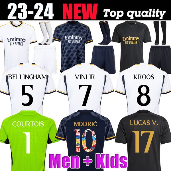 bellingham 23 24 vini jr soccer jerseys kit kroos arda guler tchouameni 2023 2024 football shirt real madrids camavinga rodrygo mbappe men s, Black;yellow
bellingham 23 24 vini jr soccer jerseys kit kroos arda guler tchouameni 2023 2024 football shirt real madrids camavinga rodrygo mbappe men s, Black;yellow