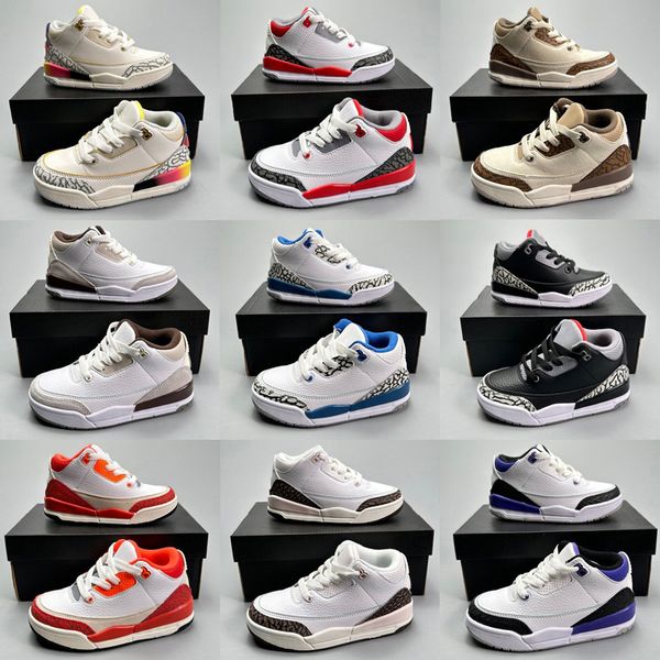 kids sneakers 3s basketball shoes 3 toddlers boys girls sport trainers children baby runners kid youth shoe palomino fire red black cement m
kids sneakers 3s basketball shoes 3 toddlers boys girls sport trainers children baby runners kid youth shoe palomino fire red black cement m