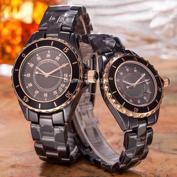 fashion ceramic quartz movement watch all ceramic men's size 38mm women's 33mm folding buckle automatic calendar designer watches, Slivery;brown
fashion ceramic quartz movement watch all ceramic men's size 38mm women's 33mm folding buckle automatic calendar designer watches, Slivery;brown