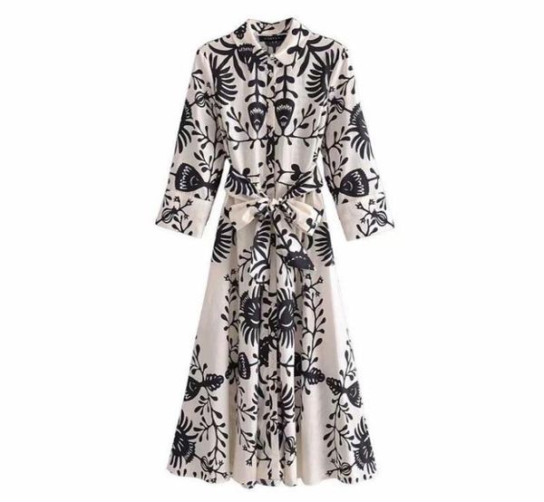 casual dresses women printed shirt dress with belt long sleeves chic lady fashion buttonup midi woman robe9997047, Black;gray
casual dresses women printed shirt dress with belt long sleeves chic lady fashion buttonup midi woman robe9997047, Black;gray