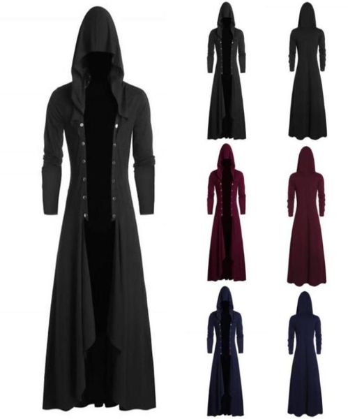 fashion men039s winter jacket retro steam punk gothic wind cloak coat solid plain cap casual autumn cardigan long overcoat 40523916715931, Black;brown
fashion men039s winter jacket retro steam punk gothic wind cloak coat solid plain cap casual autumn cardigan long overcoat 40523916715931, Black;brown