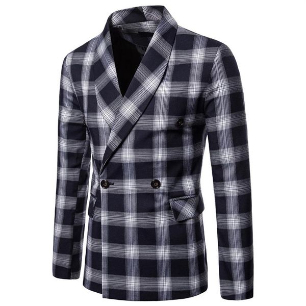 2019 new mens paild blazers 3 colors england style slim fit lapel neck casual suit plus size m - 4xl3203, White;black
2019 new mens paild blazers 3 colors england style slim fit lapel neck casual suit plus size m - 4xl3203, White;black