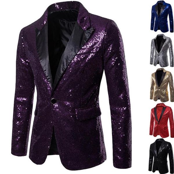 men's suits & blazers 2021 men shiny gold sequin glitter embellished blazer jacket casual weeding party suit stage clothes251a, White;black
men's suits & blazers 2021 men shiny gold sequin glitter embellished blazer jacket casual weeding party suit stage clothes251a, White;black